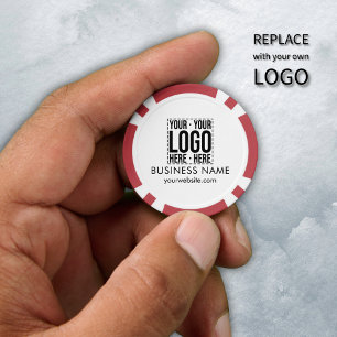 Lot De Jeton De Poker Logo d'entreprise personnalisé Entreprise Cool mod