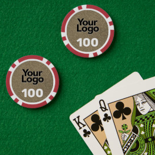 Lot De Jeton De Poker Logo d'entreprise promotionnel pour petites entrep