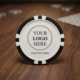 Lot De Jeton De Poker Logo Promotionnel Personnalisé – Aucune Commande M