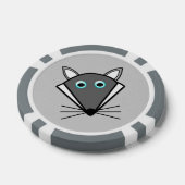 Lot De Jeton De Poker Loup d'Halloween mignon (Simple)