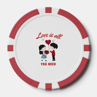 Lot De Jeton De Poker Love Is All You Need