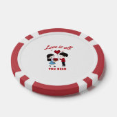 Lot De Jeton De Poker Love Is All You Need (Simple)