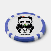 Lot De Jeton De Poker Love Panda® (Simple)