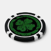 Lot De Jeton De Poker Lucky Clover (Simple)