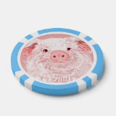 Lot De Jeton De Poker Lucky piglet Poker Chips (Simple)