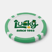 Lot De Jeton De Poker Lucky since Year (Simple)
