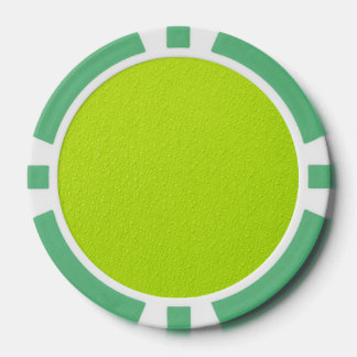 Lot De Jeton De Poker Lumineuse Lime Green Neon Couleurs tendance