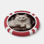 Lot De Jeton De Poker Majestic white cat (Simple)