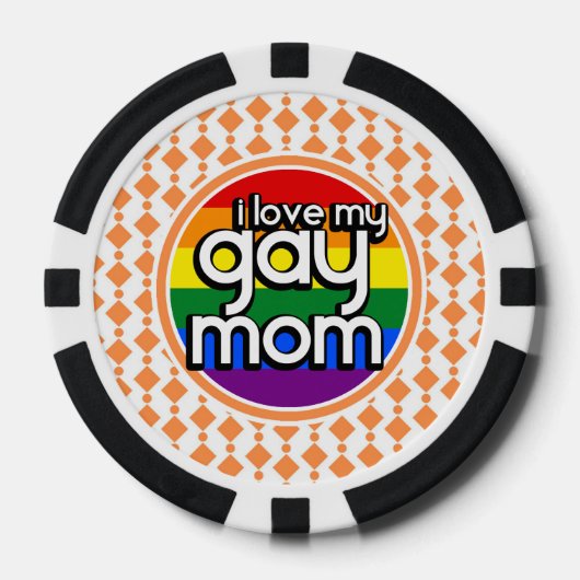 Lot De Jeton De Poker maman gay (Recto)
