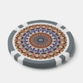 Lot De Jeton De Poker Mandala Architectural (Simple)
