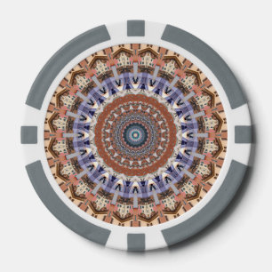 Lot De Jeton De Poker Mandala Architectural
