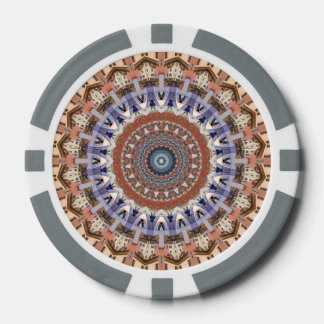 Lot De Jeton De Poker Mandala Architectural