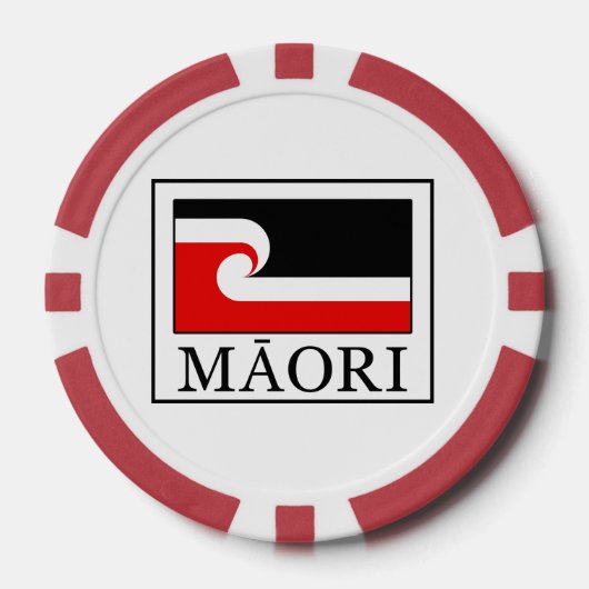 Lot De Jeton De Poker Maori (Recto)