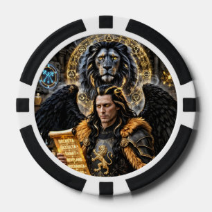 Lot De Jeton De Poker Marbas : Démon de la Guérison et de la Connaissanc