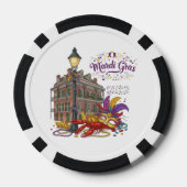 Lot De Jeton De Poker Mardi Gras (Verso)