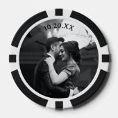 Lot De Jeton De Poker mariage fiançailles couples date photo (Recto)