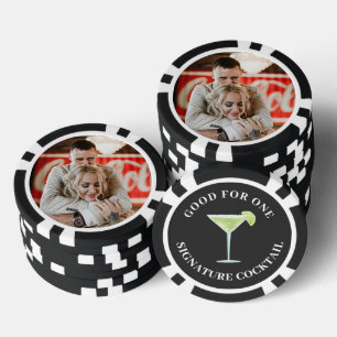 Lot De Jeton De Poker Mariage Personnalisé Bon Pour Un Cocktail Signatur