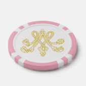 Lot De Jeton De Poker Marie Antoinette Monogram (Simple)