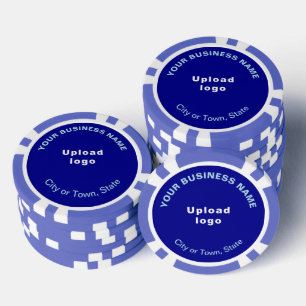Lot De Jeton De Poker Marque Blue Business sur Chips de Poker