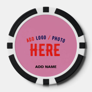 LOT DE JETON DE POKER MARQUE VÉRIFIÉE ROSE CHAUD CUTE PERSONNALISÉE MODE