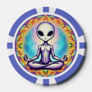 Lot De Jeton De Poker Méditation galactique