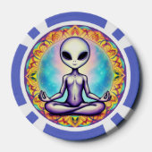 Lot De Jeton De Poker Méditation galactique (Verso)