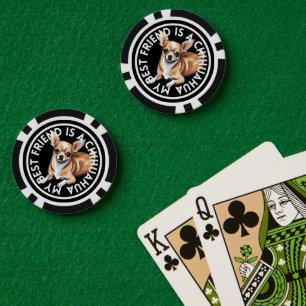 Lot De Jeton De Poker Meilleur ami Chihuahua