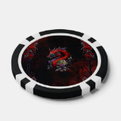 Lot De Jeton De Poker Merveilleux dragon chinois (Simple)