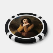 Lot De Jeton De Poker Mignon Innocence d'une adolescente, Bouguereau (Simple)