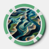 Lot De Jeton De Poker Mirage currents (Verso)