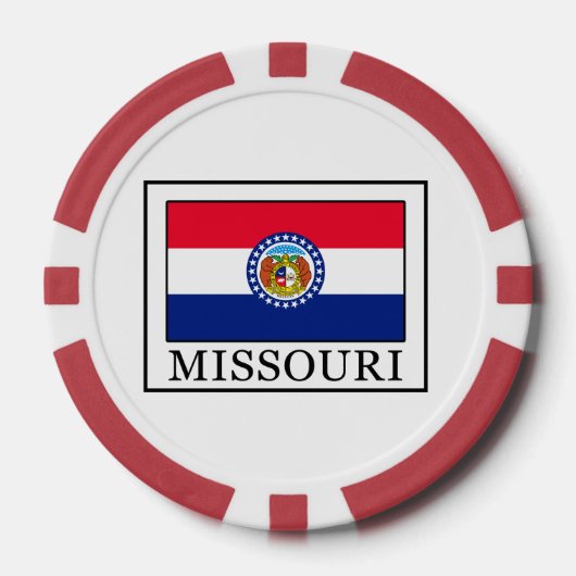 Lot De Jeton De Poker Missouri (Recto)
