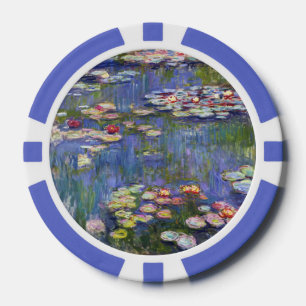 Lot De Jeton De Poker Monet - Nymphéas / Water Lilies