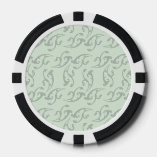 Lot De Jeton De Poker Monnaie florale Nouveau
