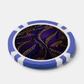 Lot De Jeton De Poker Motif de cire Royal Afro (Simple)