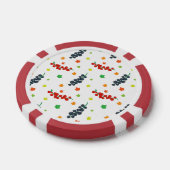Lot De Jeton De Poker Motif Des Berries, Berry, Blueberry, Fruit (Simple)