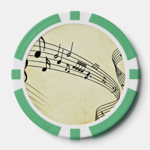 Lot De Jeton De Poker Musique