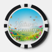 Lot De Jeton De Poker Nature’s Beauty (Recto)