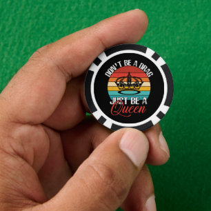 Lot De Jeton De Poker Ne soyez pas un Drag Poker Chips