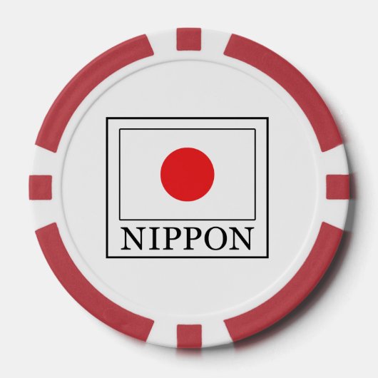 Lot De Jeton De Poker Nippon (Recto)