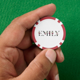 Lot De Jeton De Poker Nom Emily