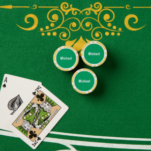 Lot De Jeton De Poker Nom et couleurs personnalisés Chips de poker perso