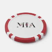 Lot De Jeton De Poker Nom Mia (Simple)