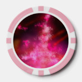 Lot De Jeton De Poker Nom personnalisé Flèche rose (Recto)