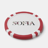 Lot De Jeton De Poker Nom Sofia.Mon nom est Sofia (Simple)
