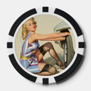 Lot De Jeton De Poker Nouvel Épinglette de Pneu