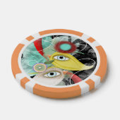 Lot De Jeton De Poker Oiseaux (Simple)