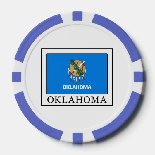 Lot De Jeton De Poker Oklahoma (Recto)