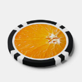 Lot De Jeton De Poker Orange (Simple)