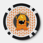Lot De Jeton De Poker orange monstre (Verso)