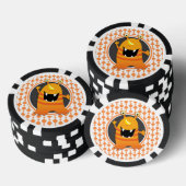 Lot De Jeton De Poker orange monstre (Empiler)